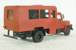 Газ-3307, красный, Компаньон 1:43