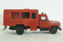 Газ-3307, красный, Компаньон 1:43
