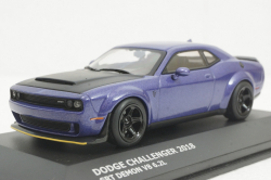 Dodge Challenger Demon Coupe 2018 purple, 4310302, Solido 1:43