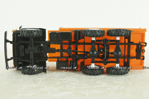 Камаз-4310, колхозник, оранжевый, Элекон 1:43