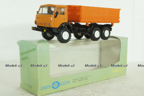 Камаз-4310, колхозник, оранжевый, Элекон 1:43