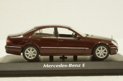 Mercedes E-Class W211, 2006, Dark Red, 940036000, Maxichamps 1:43