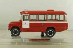 Кавз-685М, пожарный автобус КПП ГДЗС г. Старая Русса 2005 г., 168509, Dip Models 1:43