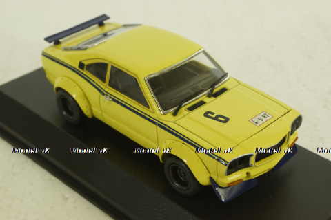 Mazda Savannah RX-3 Test Car, yellow, 03196A, Kyosho 1:43