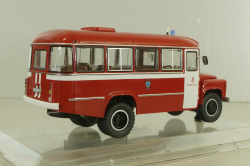Кавз-685М, пожарный автобус КПП ГДЗС г. Старая Русса 2005 г., 168509, Dip Models 1:43