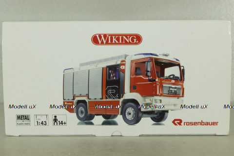MAN TGM Rosenbauer AT, 043141, Wiking 1:43