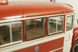 Кавз-685М, пожарный автобус КПП ГДЗС г. Старая Русса 2005 г., 168509, Dip Models 1:43