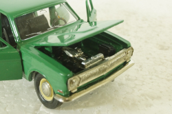 Газ-2402 Волга, А13, травяной с черным салоном, Тантал/Радон 1:43
