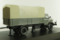 Krupp Titan planet LKW with trailer, grey, 025603, Schuco 1:43