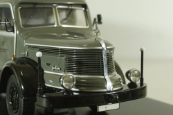 Krupp Titan planet LKW with trailer, grey, 025603, Schuco 1:43