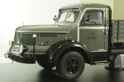 Krupp Titan planet LKW with trailer, grey, 025603, Schuco 1:43