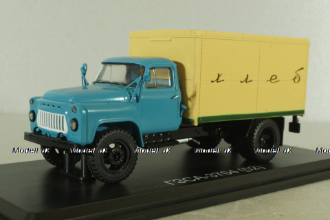 ГЗСА-3704(52) автомобиль для перевозки хлеба, голубой, SSM1327, SSM 1:43