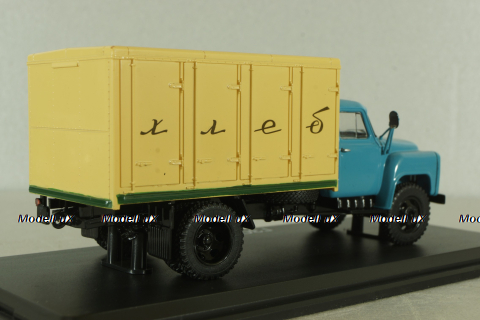 ГЗСА-3704(52) автомобиль для перевозки хлеба, голубой, SSM1327, SSM 1:43