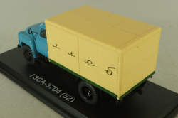 ГЗСА-3704(52) автомобиль для перевозки хлеба, голубой, SSM1327, SSM 1:43
