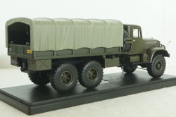 Краз-214Б борт с тентом хаки 1963, Наш Автопром 1:43