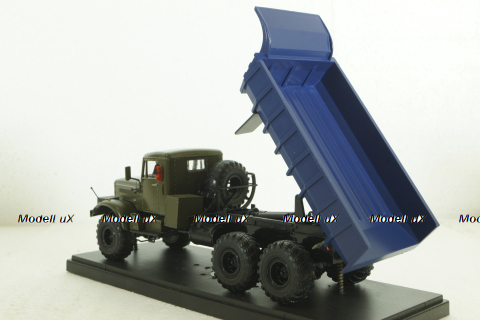 Краз-255Б 6x6 самосвал 1969, Автоистория 1:43