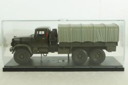 Краз-214Б борт с тентом хаки 1963, Наш Автопром 1:43