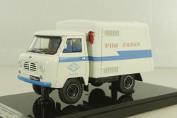 Уаз-450Д, РА-10,  машина для разогрева асфальта, 1965г., 145006, DiP Models 1:43