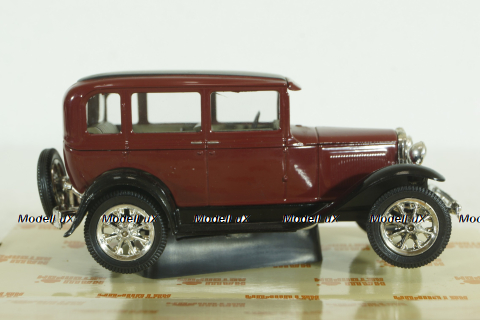 Газ-6, вишневый, Н156, Наш Автопром 1:43