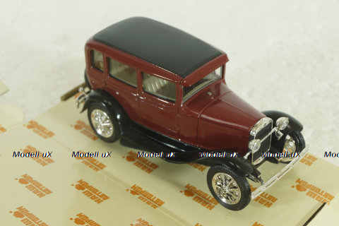 Газ-6, вишневый, Н156, Наш Автопром 1:43