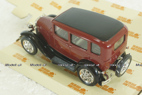 Газ-6, вишневый, Н156, Наш Автопром 1:43