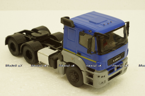 Камаз-65206 тягач, синий, АвтоИстория 1:43