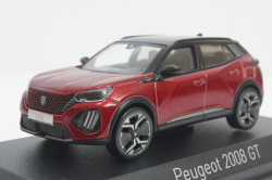 Peugeot 2008 GT 2024, red, 472873, Norev 1:43