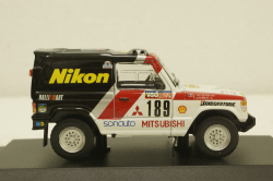 Mitsubishi Pajero Rally Paris-Dakar 1985 P. Zaniroli - J. D. Silva, Norev 1:43