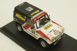 Mitsubishi Pajero Rally Paris-Dakar 1985 P. Zaniroli - J. D. Silva, Norev 1:43