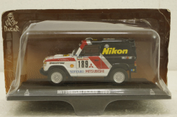 Mitsubishi Pajero Rally Paris-Dakar 1985 P. Zaniroli - J. D. Silva, Norev 1:43