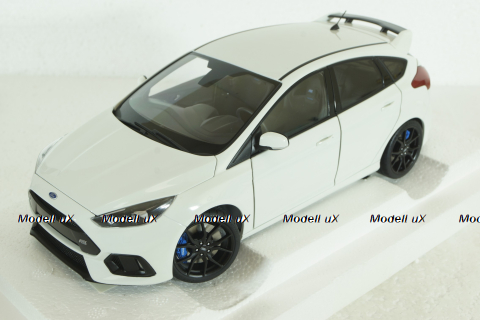 Ford Focus RS, 2016, white, 72951, AutoArt 1:18