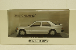 Mercedes 190E 2.3-16 (1984), silver, 943035605, Minichamps 1:43