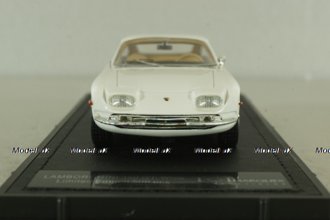 Lamborghini 350 GT white, Limited Edition 500 pcs, TM43-17F, Top Marques 1:43