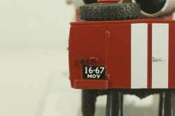 Уаз-450Д, пожарный автомобиль дымоудаления, 145011, DiP Models 1:43