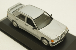 Mercedes 190E 2.3-16 (1984), silver, 943035605, Minichamps 1:43