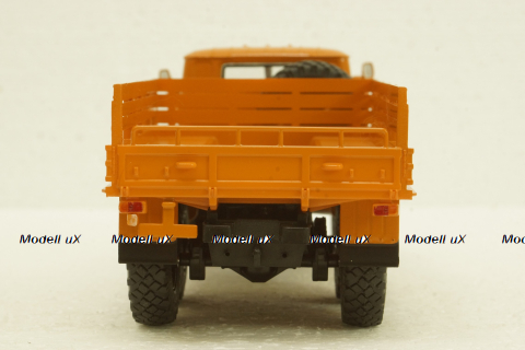 Урал-4320 бортовий, помаранчевий, АвтоИстория 1:43