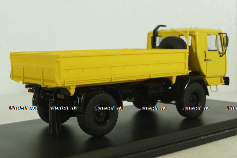 Каз-4540 самоскид 1984, желтый, SSM1431, SSM 1:43