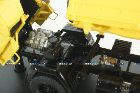 Каз-4540 самоскид 1984, желтый, SSM1431, SSM 1:43