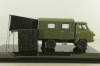 Уаз-450Д, АКД-64 (передвижной армейский кинотеатр), с аксессуарами 145005,  DiP Models 1:43