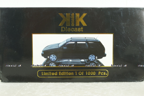 Volkswagen Passat B3 VR6 Variant Black 1988, 180072, KK-Scale 1:18