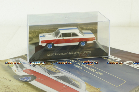 AMC Rambler Hurst/SC (1969), American Cars №89 1:43