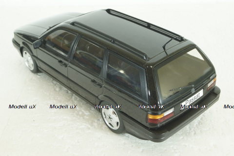 Volkswagen Passat B3 VR6 Variant Black 1988, 180072, KK-Scale 1:18