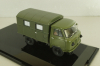 Уаз-450Д, АКД-64 (передвижной армейский кинотеатр), с аксессуарами 145005,  DiP Models 1:43