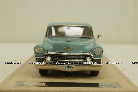 Cadillac Fleetwood 75 Limousine, blue, 1955, STM55103, Stamp Models 1:43