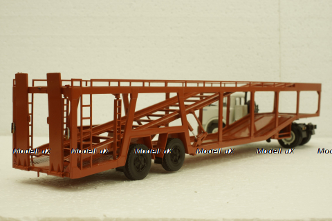 934410 (А908) полуприцеп - автовоз, АвтоИстория 1:43