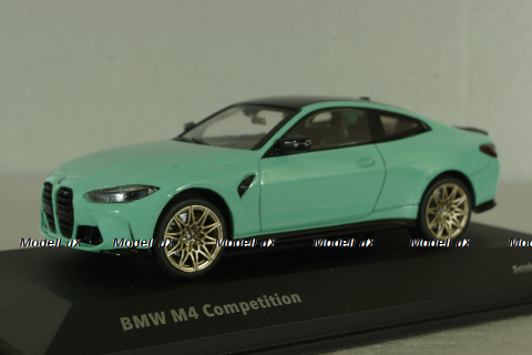 BMW M4 Competition (G82) Competition 2023, mint, 4316002, Solido 1:43