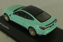 BMW M4 Competition (G82) Competition 2023, mint, 4316002, Solido 1:43