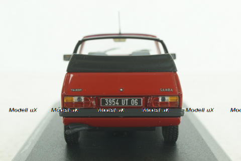 Talbot Samba Cabriolet 1983, red, Altaya 1:43