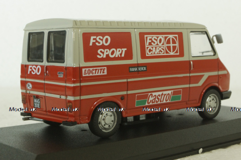 Fiat 242, Team FSO, Rally Assistance №51 1:43