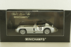 Mercedes 300 SLR #19 24h Le Mans 1955, Fangio/Moss, silver, 432553000, Minichamps 1:43
